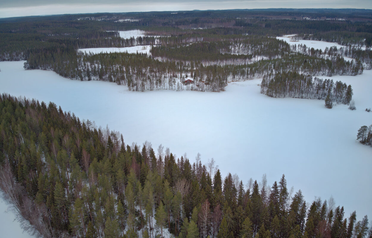 Finnische Seenplatte von Oben 03